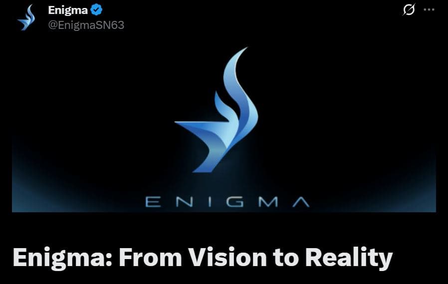Enigma: From Vision to Reality