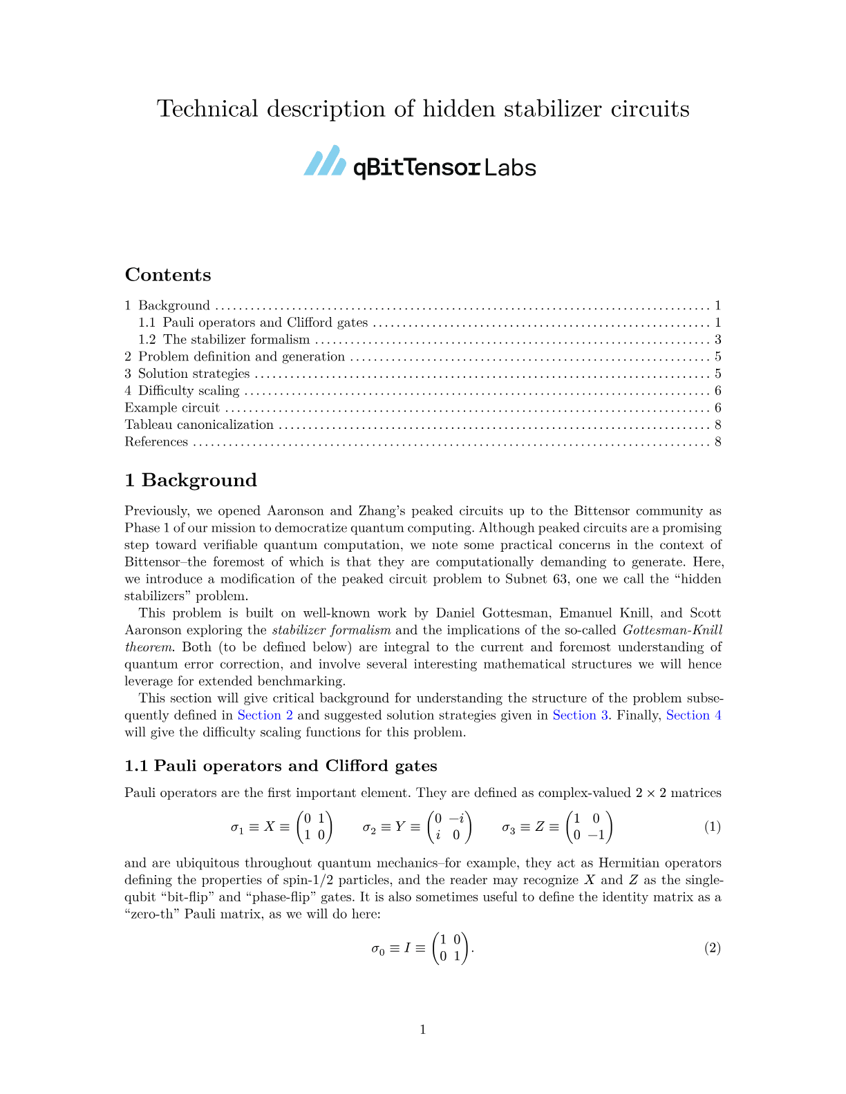 Challenge 2: Hidden Stabilizers — Clifford Circuit Obfuscation